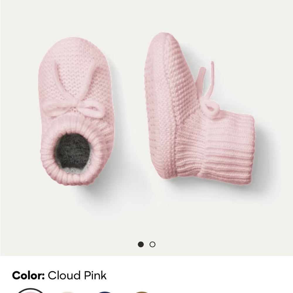 Bombas Baby Bow Gripper Slipper